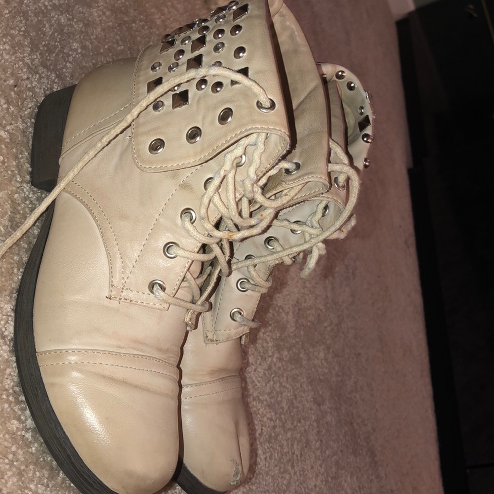 Pink & Pepper combat boots